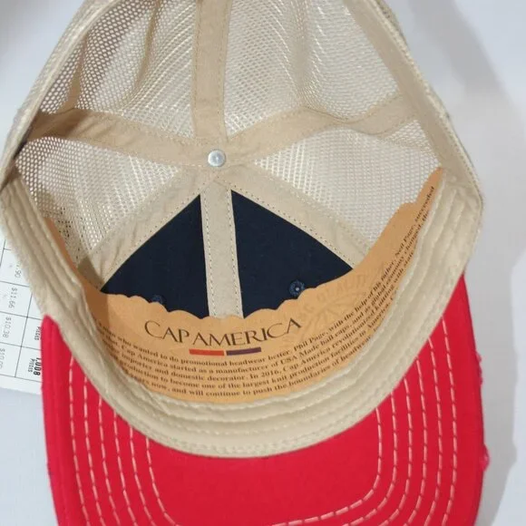 Bare-Lee Farms Patch Baseball Cap Hat Adjustable Strapback Mesh NWT - Picture 12 of 12